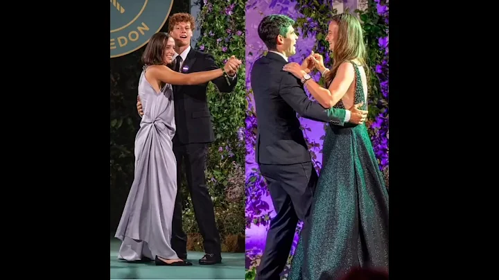 Jannik Sinner dancing Iga Swiatek / Carlos Alcaraz & Barbora Krejcikova #janniksinner #igaswiatek