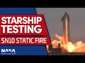 SCRUB: Starship SN10 Static Fire Test Scrubbed