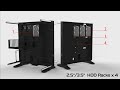 Thermaltake Core P5 Black Clear Acrylic Horizontal/Vertical/Wall Mountable Case : video thumbnail 1