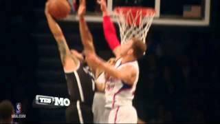 Blake Griffin Nasty Block on Deron Williams (Clippers vs Nets) [HD]