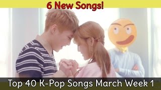Download lagu Top 40 K-Pop Songs March 2016 [Week 1] - Key Pop Chart