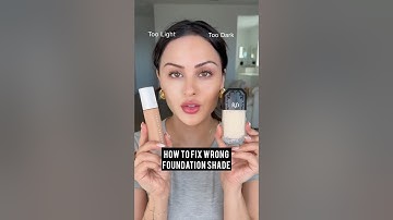 How To Fix Wrong Foundation Shade l Christen Dominique