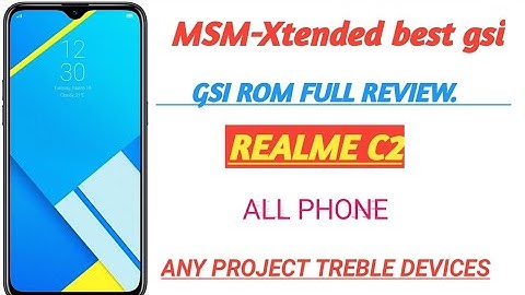 MSM Xtended custom rom android 11 in any  project treble device (using TWRP)  [HERO TECH]