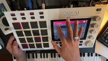New 80s track on Akai MPC Live