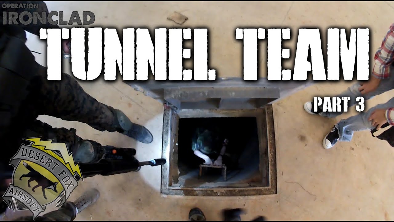 American Milsim Operation: Ironclad Part 3: Tunnel Team (Underground Tunnel System)