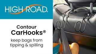 High Road's Contour CarHooks Auto Headrest Hangers by High Road Car Organizers 37 views 2 years ago 29 seconds