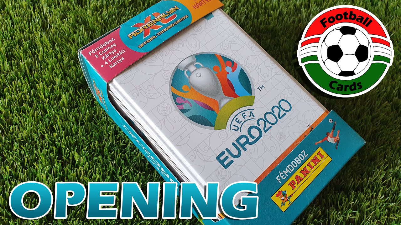 Panini Adrenalyn Xl Uefa Euro 2020 Nagy Femdoboz Opening Youtube