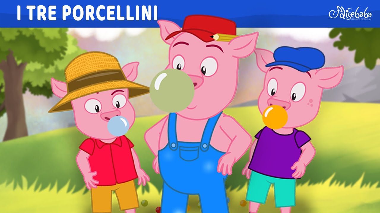 Le Nuove Avventure Dei Tre Porcellini 🐷🏡💨 Storie Per Bambini Cartoni Animati