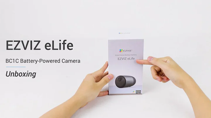 EZVIZ eLife Unboxing - BC1C Battery-Powered Camera