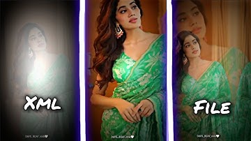 CHAND​ SIFARISH 🥀💞XML file Hindi song 🔰 hindi song Xml file🔰 XML file alight motion 🔰 XML file