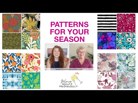 How To Choose Textures & Patterns In Your Season! | Seasonal Color Analysis