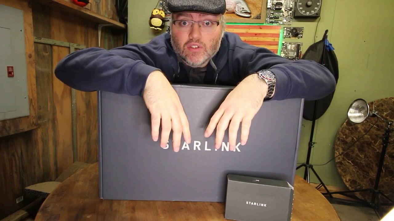 Starlink V2 Unboxing and Speed Test