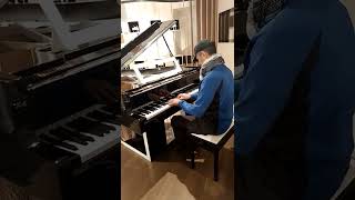 Vincent Lyn playing Edelweiss Grand Piano at HARRODS in LONDON