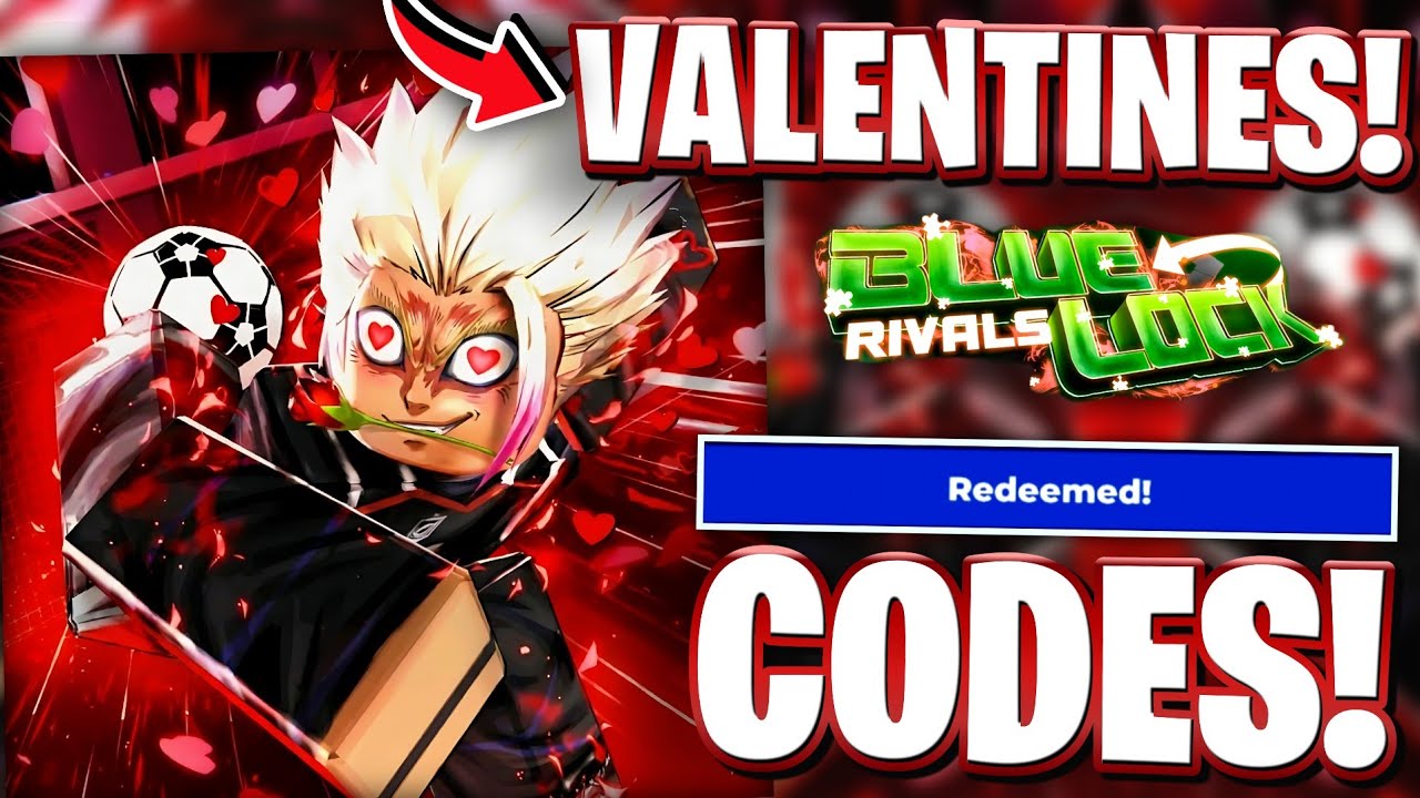 ❤️*VALENTINES* BRAND NEW VALENTINES BATTLEPASS UPDATE CODES FOR BLR | ROBLOX BLUE LOCK RIVALS CODES