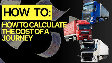 How to calculate the cost of a journey case study - Transport Manager CPC Masterclass