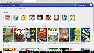 Placing a hold for a library book