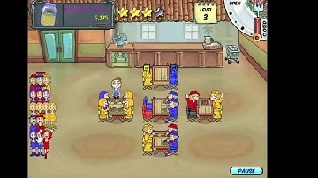 diner dash level 2 / 10 Walkthrough