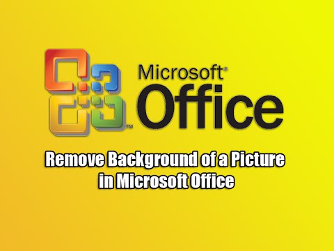 Video: Làm cách nào để xóa nền trong Microsoft Office Picture Manager?