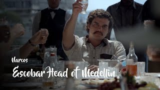 Narcos - Pablo Escobar Becomes Head Of Medellin Cartel - Meeting Scene