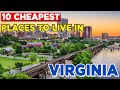 Top 10 cheapest places to live in virginia