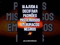 IA ajuda a decifrar padrões misteriosos em buracos negros🪐