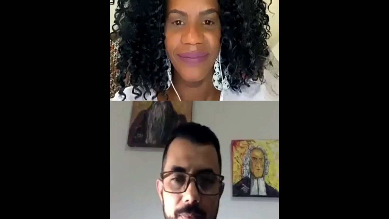 REINO DE DEUS - Live prof. Fernando Corrêa Pinto apresentado pela  profª. Kelly Tederixe