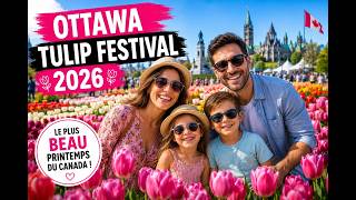 Ottawa Tulip Festival 2026 🌷 Le plus beau printemps du Canada !