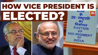 Who Elects Indias Vice-President Electors, Process C. P. Radhakrishnan Sudershan Reddy