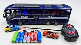 Unboxing Ev 3d Mechanical Dinosaurremote Control Rc City Busrc Offroad Monster Truckpolice Car