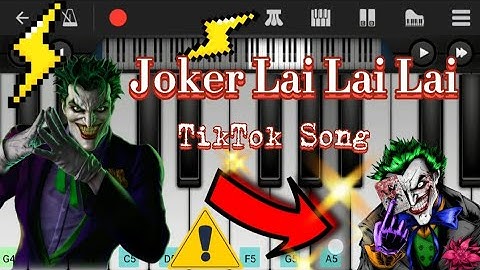 Joker Lai Lai Lai | TikTok Song - Perfect Piano Tutorial EASY