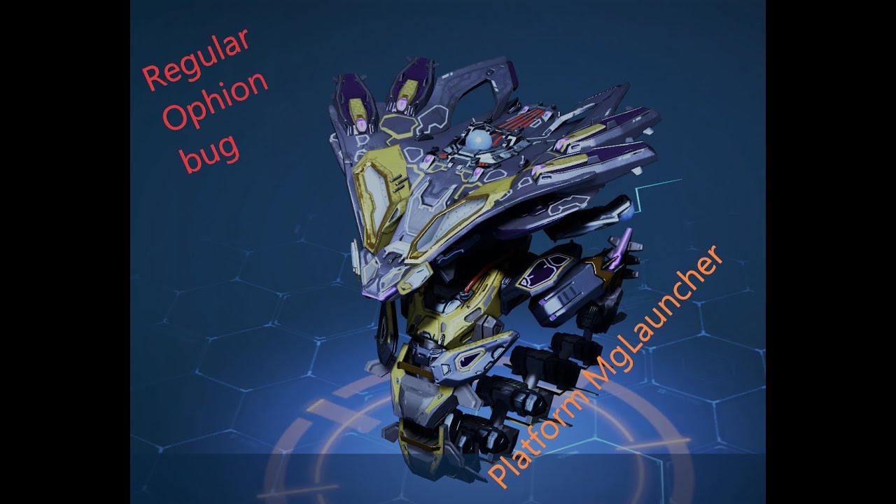 War Robots  v9.4.2 ophion bug on platform MGLauncher