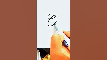 how to write g joining writing #viralvideo #ytshorts #abc #english #fonts #markar #handmade