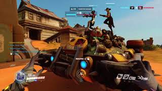 Overwatch Junkertown ATTACK Moira 1Death