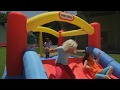 Little tikes dmuchany plac zabaw jump n slide bouncer  dmuchace w brykaczepl