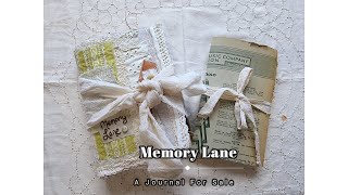 Memory Lane | A Journal For Sale #journalforsale by Purple Cottage Crafts 390 views 1 year ago 18 minutes