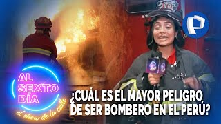 ¿Cuál es el peligro de ser Bombero en el Perú?