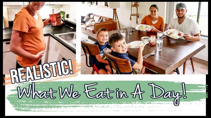 What We Eat in a Day | Family of Four | Pregnancy Edition | Mennonite Version