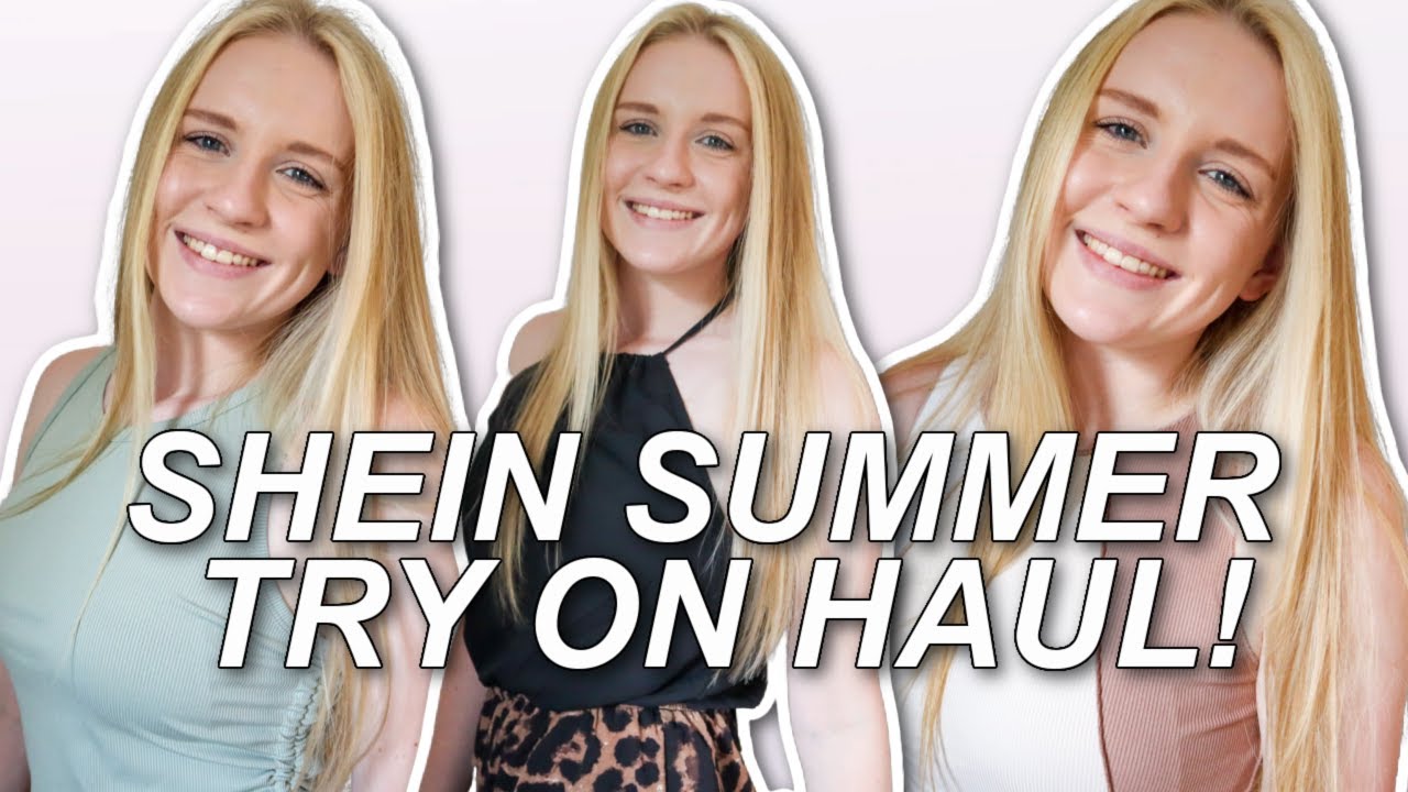 HUGE SHEIN TRY ON HAUL SUMMER 2021! / Trendy Shein clothing haul! - YouTube