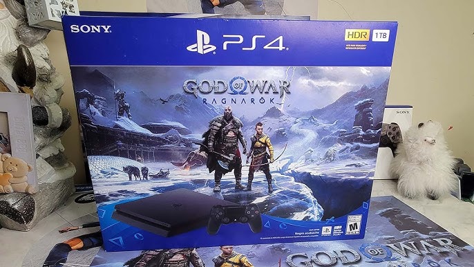 Console Sony PS4 + Jogo God of War Ragnarök, 1TB, Preto - CUH-2214B -  Console PS4 - Magazine Luiza