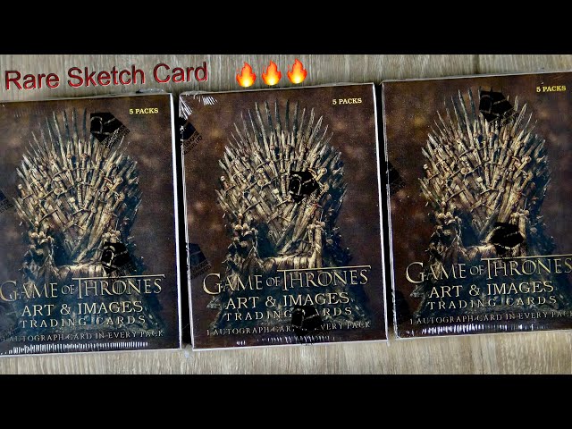 2023 RITTENHOUSE GAME OF THRONES ART & IMAGES | QTR CASE BREAK IN
