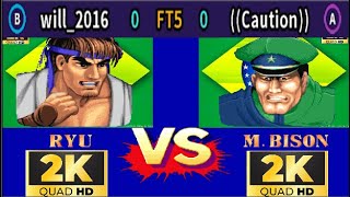 Street Fighter II: Champion Edition - will_2016 VS ((Caution)) - FT5