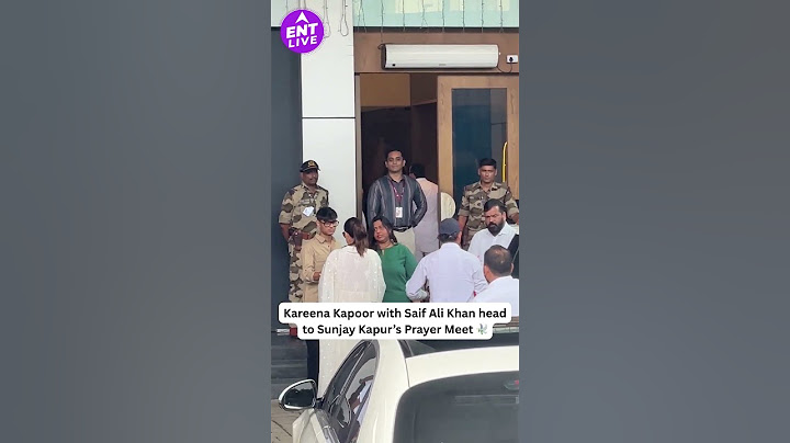 Kareena Kapoor & Saif Ali Khan Travels to Attend Sunjay Kapur’s Prayer Meet,Seen at Private Airport💐