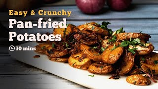 Pan-Fried Potatoes | Perfectly Roasted Potatoes | Vegetarian Recipe | Starter Recipe | Cookd screenshot 5
