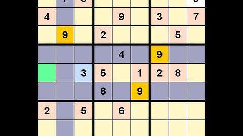 How to Solve New York Times Sudoku Hard April 21, 2021