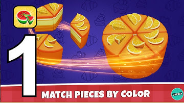 Cake Sort - Color Puzzle Game-Gameplay Walkthrough Part 1  (iOS, Android)