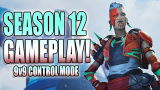 NEW Season 12 Apex Legends 9v9 Control Gameplay + More! (Mad Maggie)