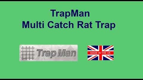 TrapMan Large Multi Catch Rat Trap