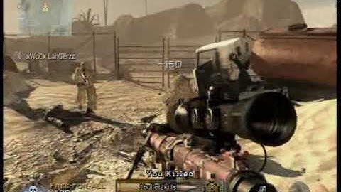 Mw2 - Slow Motion & Low Gravity & Akimbo Thumper