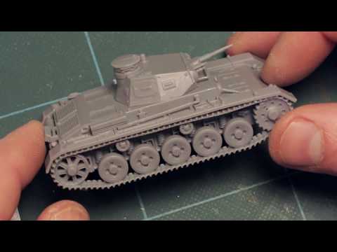 IBG pzkpfw 3 ausf A 1/72 part 2, Assembly.