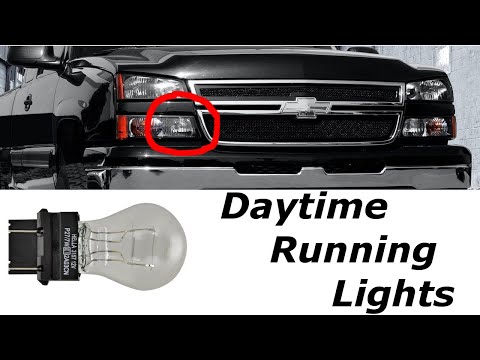 How to Replace the Daytime Running Lights on a 03 to 07 Silverado